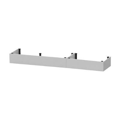 Kit Rodapé para Balcão de Cozinha MP2143 MDP 190CM Branco Multimóveis