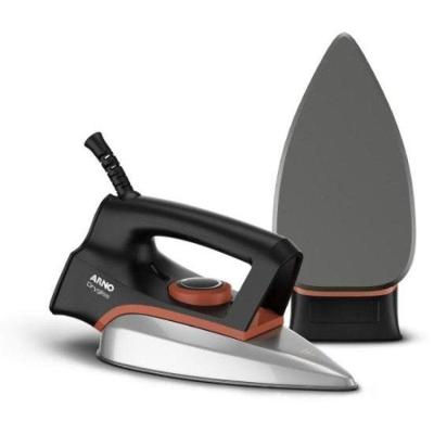 Ferro Seco Arno Drygliss 1200W Base Antiaderente Preto Terracota 220V