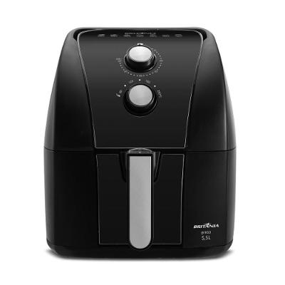 Air Fryer Britânia BFR50 1500W com Revestimento Redstone Preto 110V
