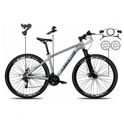 Bicicleta Mountain Bike Nero 6 Aro 29 Quadro Alumínio 21V Câmbios Shimano Disco Hidráulico Absolute