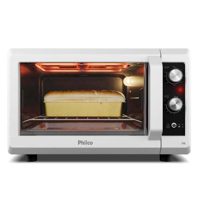 Forno Elétrico Bancada Philco PFE56B 50L 1750W Dupla Resistência Branco 110V