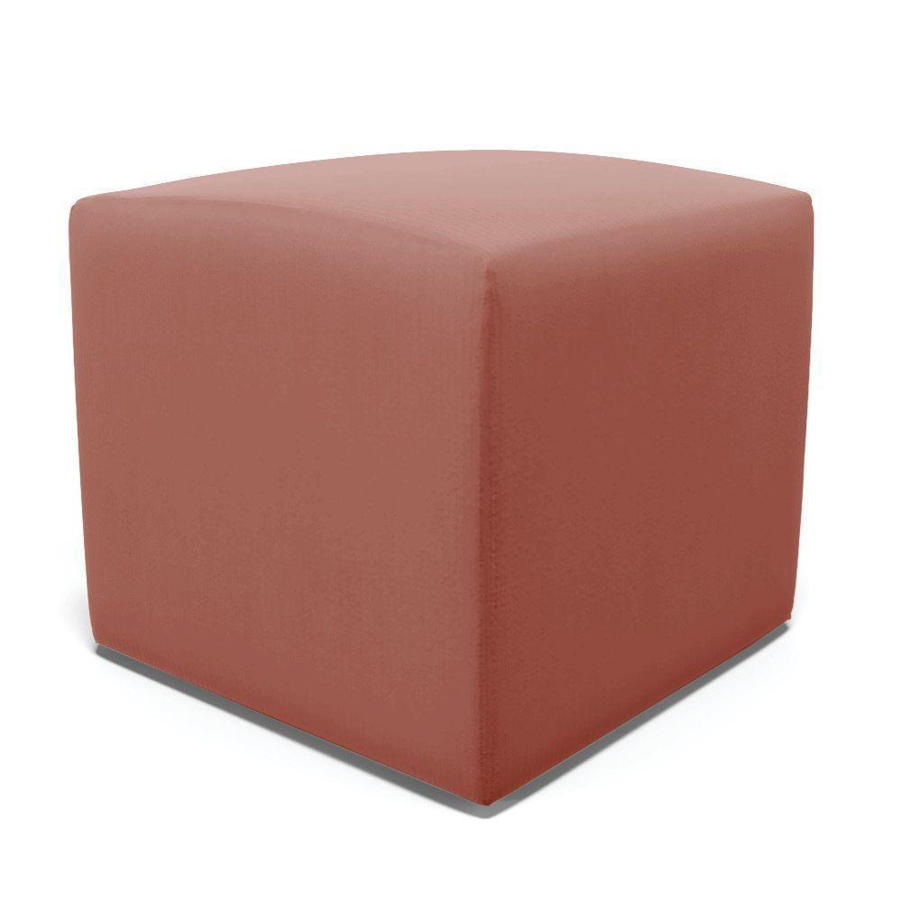 Poltrona De Amamentação Com Balanço E Puff Laura Veludo Base De Madeira - D'rossi Cor Rose - 5