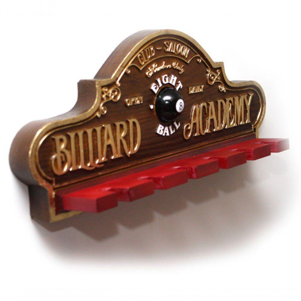 Placa Decorativa Suporte Copos, Porta-espetos - Billiard - 3