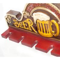 Placa Decorativa Suporte Copos, Porta-espetos - Beer Ales - 2