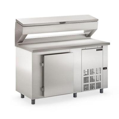 Balcão Refrigerado Condimentado Gelopar GBPZ150TAI 150L Inox 220V