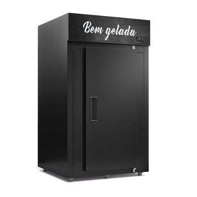 Câmara de Bebidas GMCB1980 com Degelo Automático Preto Gelopar