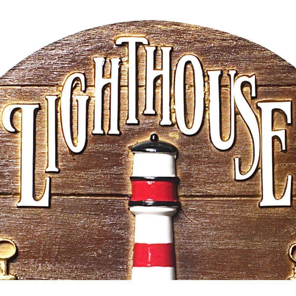 Placa Decorativa De Parede Em Resina - Light House - 4