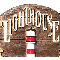 Placa Decorativa De Parede Em Resina - Light House - 7