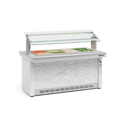 Buffet Refrigerado Vitra Gelopar GBRF175BR 1728L sem Porta Branco 220V