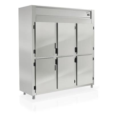 Refrigerador Comercial GREP6P Ar Forçado Evaporador Aletado Degelo Automático Inox Gelopar