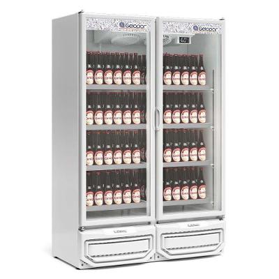 Expositor de Bebidas Vertical Gelopar GCBC950 957L Branco 220V