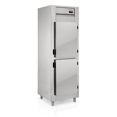 Freezer Vertical 2 Portas Gelopar GCCP2P Semiautomático 536L Ar Forçado Inox 220V