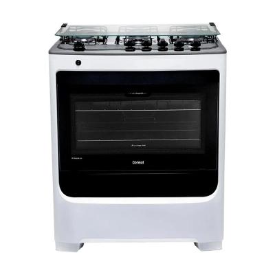 Fogão Consul 5 Bocas Com Acendimento Automático Branco CFS5NAB Bivolt