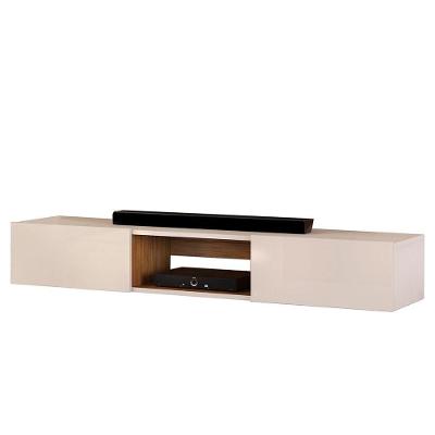 Bancada Suspensa Luca 170 170CM MDP com Nicho Off White DJ Móveis