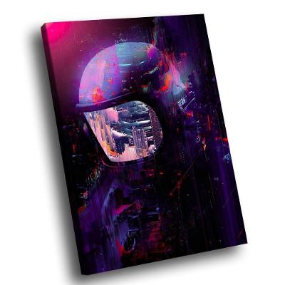 Quadro Astronauta Abstrato