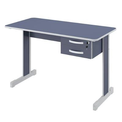 Escrivaninha Retangular Office Georgia 2 Gavetas MDP 120CM Branco Casah