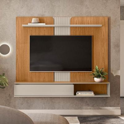 Home para TV Friburgo 65" 160CM MDP-MDF com Portas de Correr Off White Casah