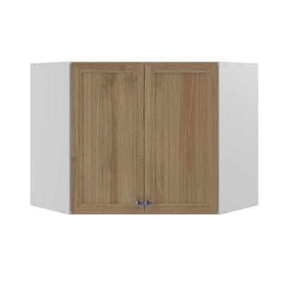Armário Aéreo Berlim 75CM 2 Portas MDF-MDP Giratória Café Ditália Móveis