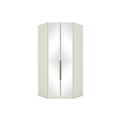 Modulado de Quarto Closet de Canto MC06 3 Gavetas 6 Prateleiras MDP 109.5CM Bege Henn