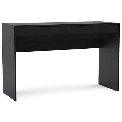 Mesa para Computador Lindóia Moderno 2 Gavetas MDP 120CM Preto Politorno Móveis