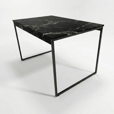 Mesa de Jantar Nero 4 Lugares Retangular MDF 110CM Preto KLM Store