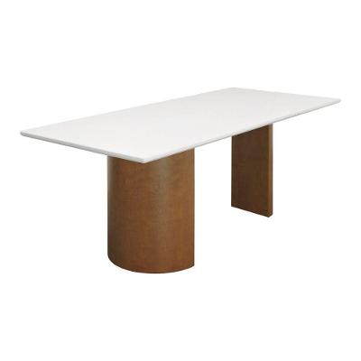 Mesa de Jantar Flórida 6 Lugares Retangular MDF Vidro