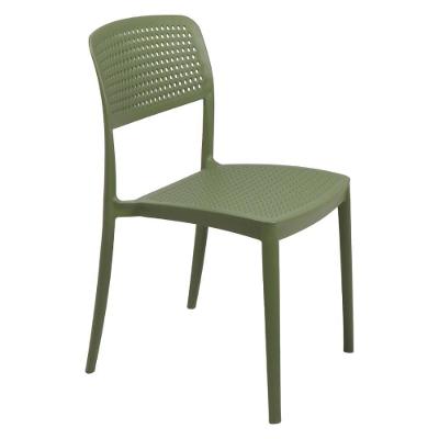 Cadeira Serena Estrutura em Plástico Polipropileno Verde Oliva Tramontina 50CM