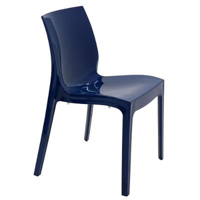 Cadeira Alice Summa em Polipropileno Brilhoso Azul Yale Tramontina