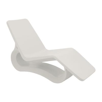 Espreguiçadeira Chaise Octo Polietileno Assento Regulável Branco Tramontina