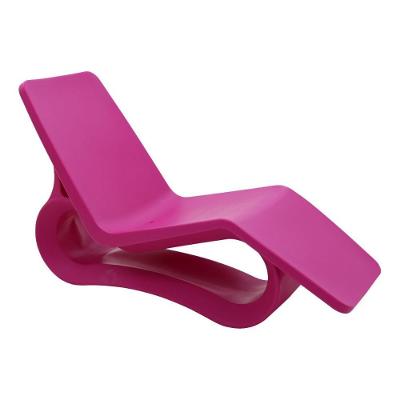 Espreguiçadeira Chaise Tramontina Octo em Polietileno Assento Integrado Moderna Hot Pink 60CM