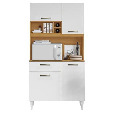 Kit Cozinha Compacta Roma 2006306 4 Portas 1 Gaveta MDF-MDP 90.7CM Aramóveis