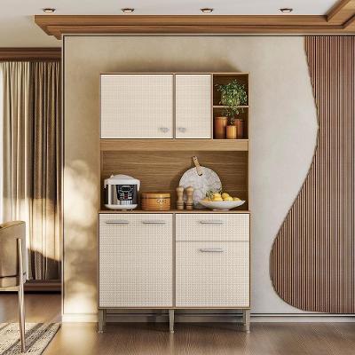 Armário de Cozinha Liv 5 Portas 1 Gaveta MDP 120CM Kit's Paraná