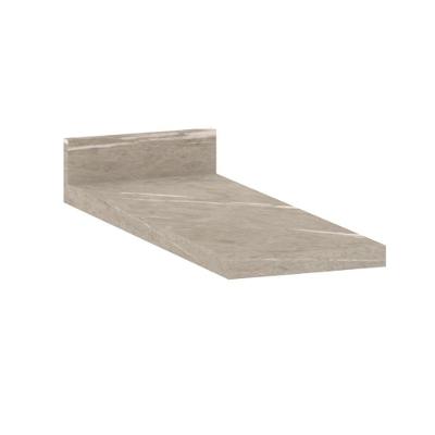 Tampo Luciane Quartzo Beige MDP 25MM BP 20CM Luciane Móveis