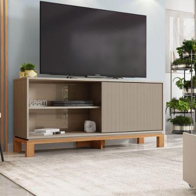 Rack para Tv Mondrian 1.3 Até 55 Polegadas MDP MDF Sued Mr-freijo Caemmun Móveis