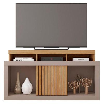 Rack Bancada para Tv Dragon para Até 55 Polegadas MDP e MDF Fendi Caemmun Móveis