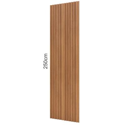 Painel PA74JJ para TV 89,5CM MDF Ripado Amadeirado Freijó Dalla Costa Móveis