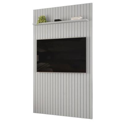 Painel Suspenso para TV Trento 143 Ripado Bali 143CM MDF Amadeirado DJ Móveis