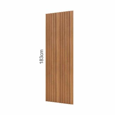 Painel Ripado PA72JJ 89,5CM MDF Freijó com Suporte para TV Dalla Costa Móveis
