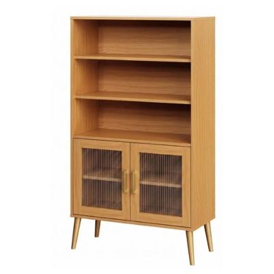 Estante Madrid 2 Portas 4 Prateleiras MDF 91CM Rosê Dalla Costa