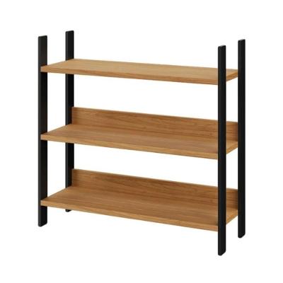 Estante Livreiro E106JPF 5 Prateleiras MDF 93CM Preto Fosco Dalla Costa