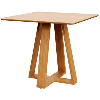 Mesa de Jantar TM92CR 4 Lugares Quadrada MDF 90CM Carvalho Rosé Dalla Costa Móveis