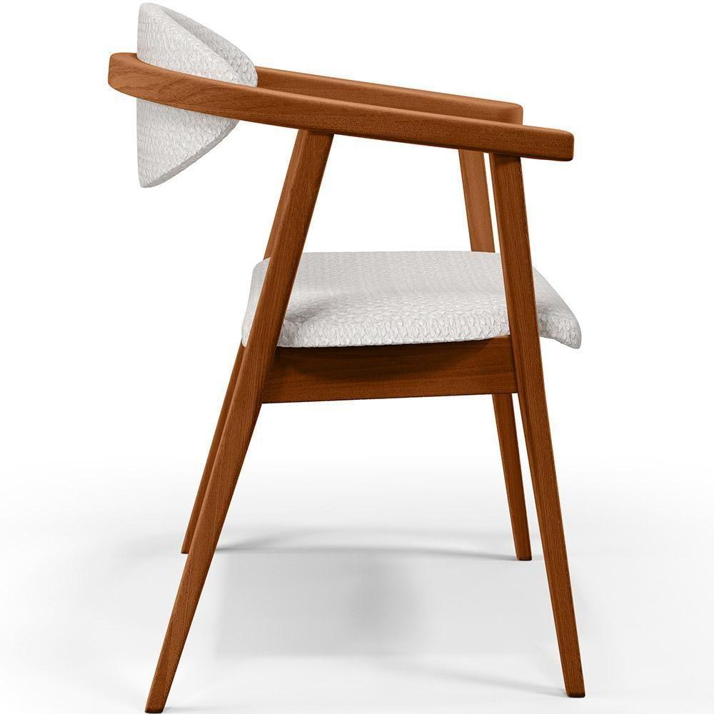 Kit 02 Poltronas Cecília B04 Bouclê Cru - 3