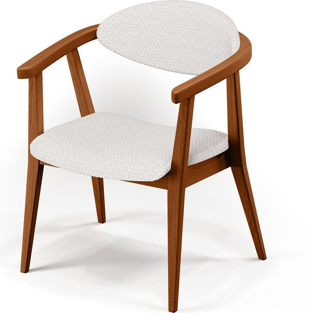 Kit 02 Poltronas Cecília B04 Bouclê Cru - 4