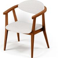 Kit 02 Poltronas Cecília B04 Bouclê Cru