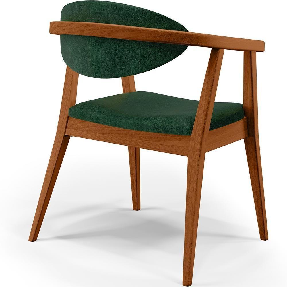 Kit 02 Poltronas Cecília B04 Facto Verde Musgo - 2