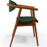 Kit 02 Poltronas Cecília B04 Facto Verde Musgo - 3