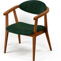 Kit 02 Poltronas Cecília B04 Facto Verde Musgo - 5