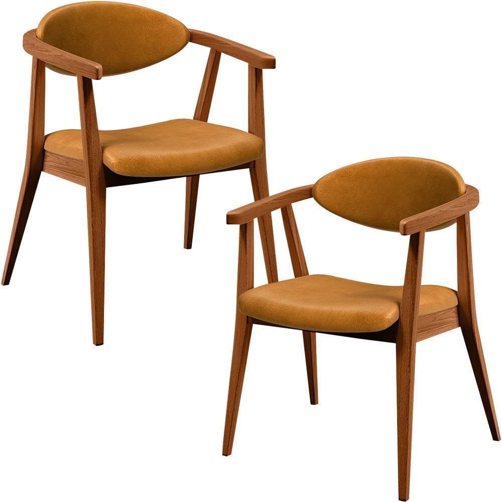 Kit 02 Poltronas Cecília B04 Whisky - 1