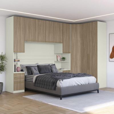 Quarto Modulado Bellagio 9 Portas 6 Gavetas MDP 326,5CM Bege