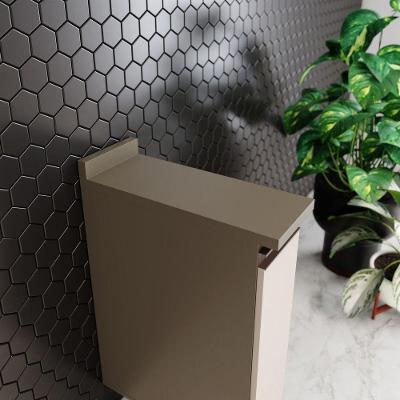 Tampo para Balcão Lora sem Porta 1 Prateleira BP 20CM Bege Casa 812
